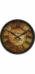 SEGNALE Hodiny nástěnné Antique PARIS 21 cm KO-837000250
