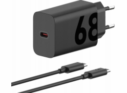 Motorola SJMC682 TurboPower 68W + kabel 1m USB-C/USB-C černá