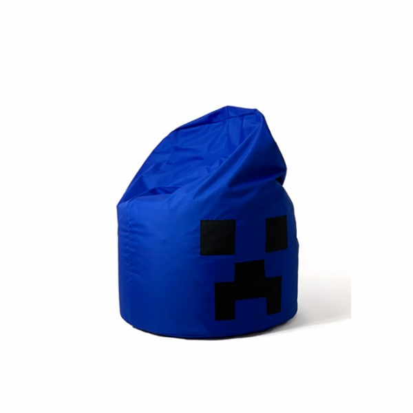 Sako taštička Minecraft modrá XXL 110 x 90 cm