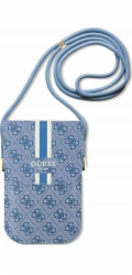 Guess Bag GUOWBP4RPSB Kolekce 4G Stripes je řada malých, ale vkusných a stylových tašek na smartphony, vytvořená pro lidi, kteří hledají kompaktní ochranný gadget, který poskytuje maximální ochranu a