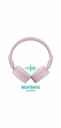 LAMAX Beat Blaze2 náhlavní sluchátka, USB-C - růžová