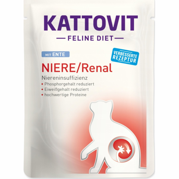 KATTOVIT NIERE/RENAL Kachna 85g pro kočky