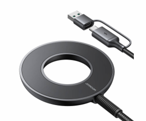 Magnetická nabíječka Joyroom JR-WQM03, USB + USB-C, 1,2 m...