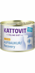 KATTOVIT Feline Diet Aufbaukur Recovery - mokré krmivo pro kočky - 185g