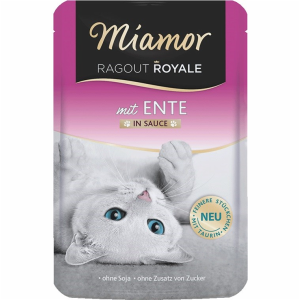 MIAMOR Ragout Royale Duck v omáčce - mokré krmivo pro koč...