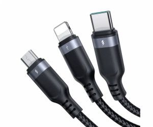 Kabel USB Multi-Use Joyroom S-1T3018A18 3w1 / 3,5A / 1,2 ...