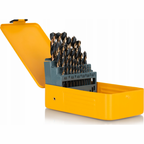 Smart Drill Set HSS Drill pro kov / 25 ks / inteligentní