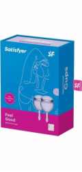 Menstruační kalíšek Feel Good Satisfyer (fialový)