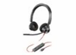 HP Poly Blackwire 3320 Stereo USB-C Headset +USB-C/A Adapter 213935-101