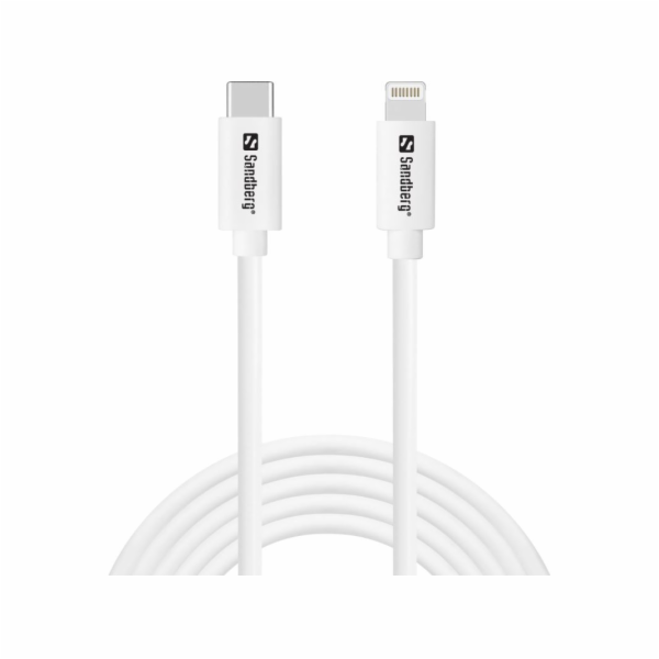 Sandberg 136-59 USB-C PD to Lightning MFI cable, 2M