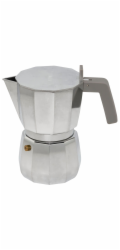 Alessi Mokka Espressomaschine DC06/6 silber