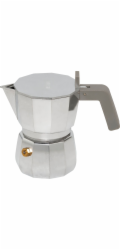 Alessi Mokka Espressomaschine DC06/1 silber