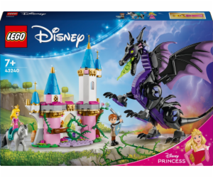 LEGO 43240 Disney Princezna zlomyslná jako drak, Stavebnice