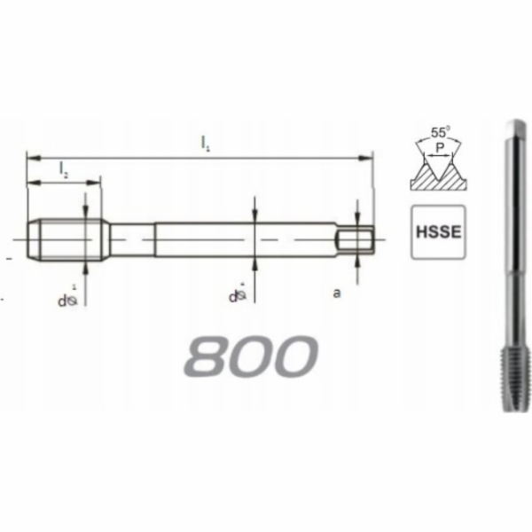Fanar TAP G 1 DIN-5156B HSSE 800 - D2-111101-3139