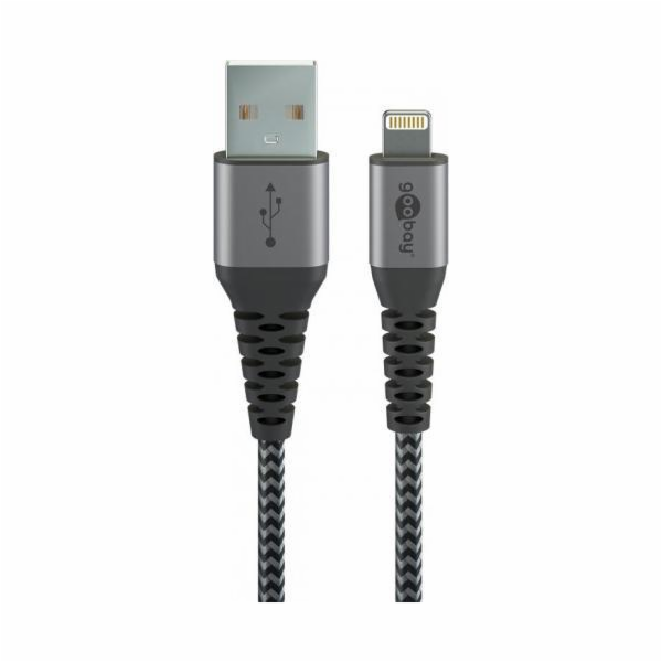 USB 2.0 Adapterkabel, USB-A Stecker > Lightning Stecker