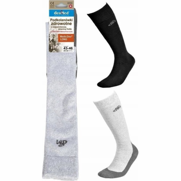 JJW MEDIC DEO LONG podkolenky černé 38-40 *)