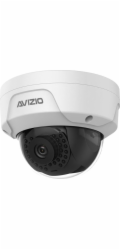 Mini Dome IP kamera 2 Mpx 2,8 mm IK10 pevný objektiv odolný proti vandalismu AVIZIO