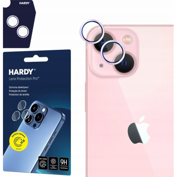 3mk HARDY Lens Protection Pro pro iPhone 15/15 Plus Pink