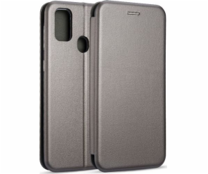 Pouzdro Book Magnetic Samsung M21 M215, ocel