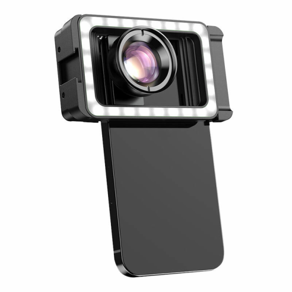 Mobilní objektiv APEXEL APL-HB100FL23 100mm makro s LED d...