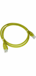 Propojovací šňůra U/UTP kat.6 PVC 5,0m žlutá ALANTEC