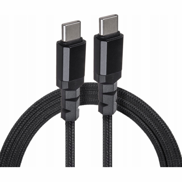 2x USB-C 15W 1m kabel s podporou QC 3.0 MCE493 Black