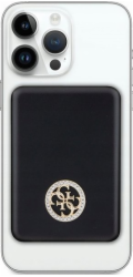 Guess Powerbank inductive 5W Guess Powerbanka MagSafe Induction 5W 3000mAh 4G Strassed Logo Black