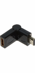 Adaptér BLOW HDMI M, HDMI F, černý 92-115