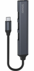 SAVIO AK-71 USB-C hub – 3 x USB-A 2.0 1 x USB-A 3.0 4 v 1 5 Gb/s