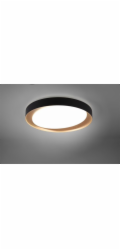 ZETA LED STROPNÍ SVÍTIDLO ČERNÉ/ZLATÉ