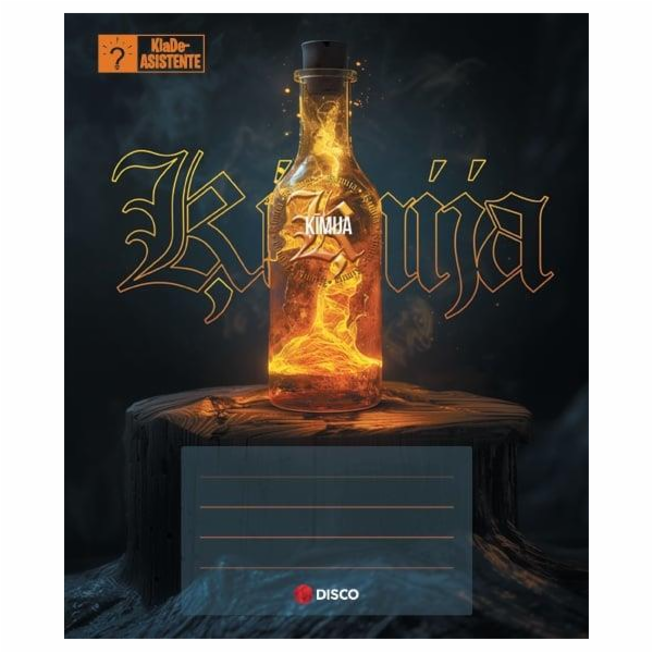 Chemický sešit se vzory Disco, B5, 32 listů
