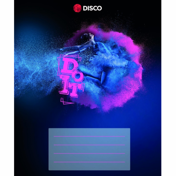 Zápisník s hrami Disco, B5, 32 listů