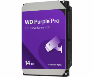 WD PURPLE PRO 14TB / WD142PURP / SATA 6Gb/s / Interní 3,5...