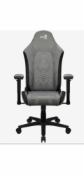 Aerocool Crown AeroSuede Univerzální herní židle Polstrované sedadlo Stone Grey
