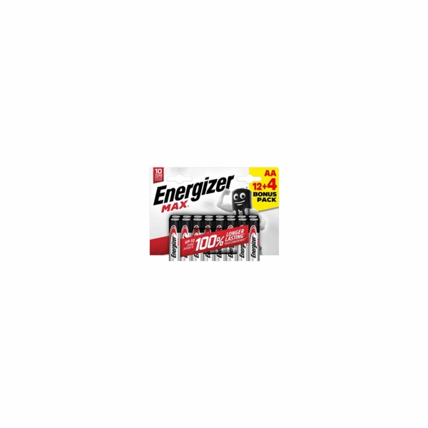 Energizer Alkaline Power - Tužka AA 12+4 zdarma