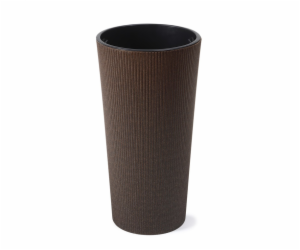 Hrnec Lamela Lilia 878-85, plast, O 25 cm, obj Hnědý