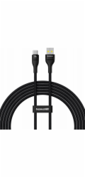 Baseus Flash 2 Rychlonabíjecí kabel USB A na USB C 2 m 100 W Černá