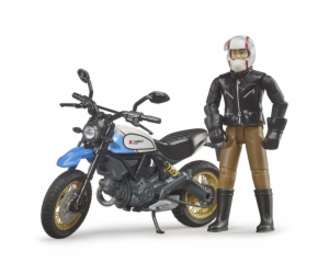 Bruder 63051 BWORLD Motocykl Scrambler Ducati Cafe Racer ...
