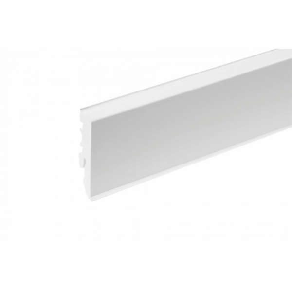 PVC GRINDJUOST R9003 15X60X2,2 BÍLÁ(12)