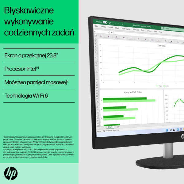 HP 24 -cr0015nw Intel Core i3 i3-N300 60,5 cm (23,8") 192...