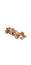 Ugears 3D dřevěné mechanické puzzle Compact Racer