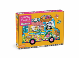 Mudpuppy Puzzle ve tvaru minibusu s občerstvením