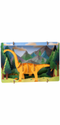 EscapeWelt 3D dřevěné puzzle Brontosaurus