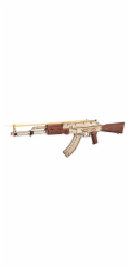 RoboTime 3D dřevěná mechanická skládačka Útočná puška AK-47