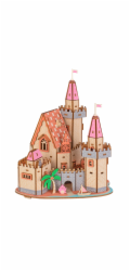 Woodcraft Dřevěné 3D puzzle Hrad na pláži