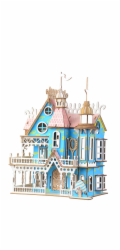 Woodcraft Dřevěné 3D puzzle Pohádková Vila