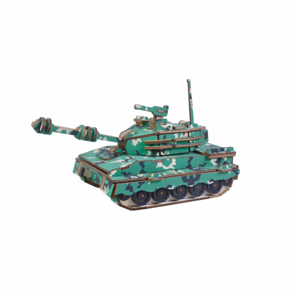 Woodcraft Dřevěné 3D puzzle Střední tank