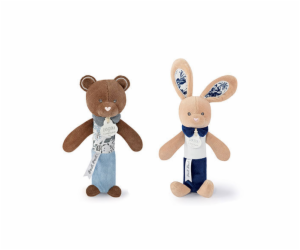 Doudou Chrastítko pískací 17 cm 1 ks