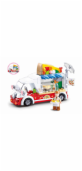 Sluban Girls Dream M38-B0993D Pizza vůz