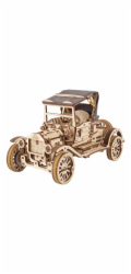 Ugears 3D dřevěné mechanické puzzle Historický automobil UGR-T